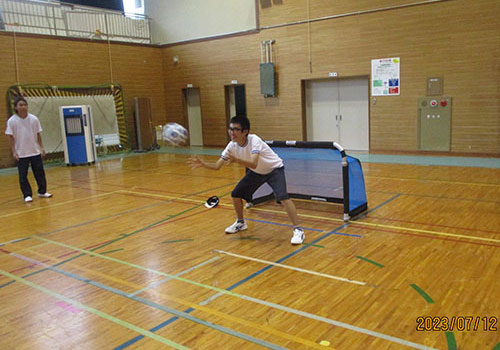 たちばな支援学校 折りたたみフットサル用ゴール他